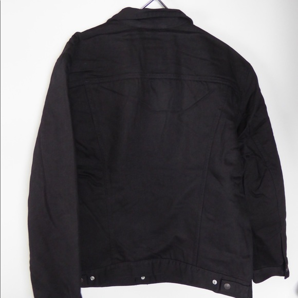 Levi’s Trucker Denim Jacket Camo Sherpa Lining NWT - Picture 3 of 12